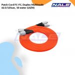 Netviel Patch Cord FC-FC, Duplex Multimode 62.5/125um, 10 meter (LSZH) (NVL-DPMM1-FC-FC-010)