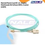 Netviel Patch Cord SC-LC, Duplex Multimode 50/125um OM3, 2 meter (LSZH) (NVL-DPMM3-SC-LC-002)