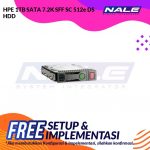 HPE 1TB SATA 7.2K SFF SC 512e DS HDD (765453-B21)