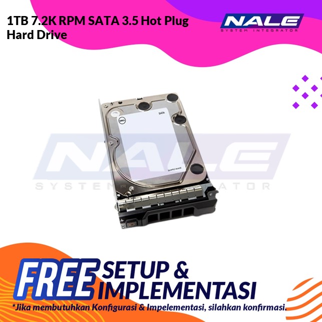 1TB 7.2K RPM SATA 3.5 Hot Plug Hard Drive (S20-SATA)