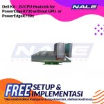Dell Kit - 2U CPU Heatsink for PowerEdge R730 without GPU  or PowerEdgeR730x (412-AAFW_v4)
