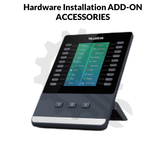 Hardware Installation ADD-ON ACCESSORIES