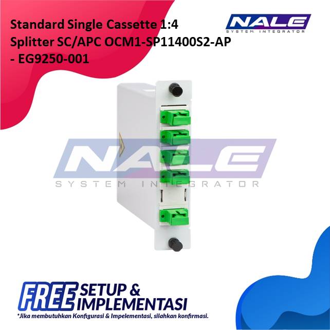 Commscope Standart Single Cassette 1 : 4 Splitter SC/APC (EG9250-001)