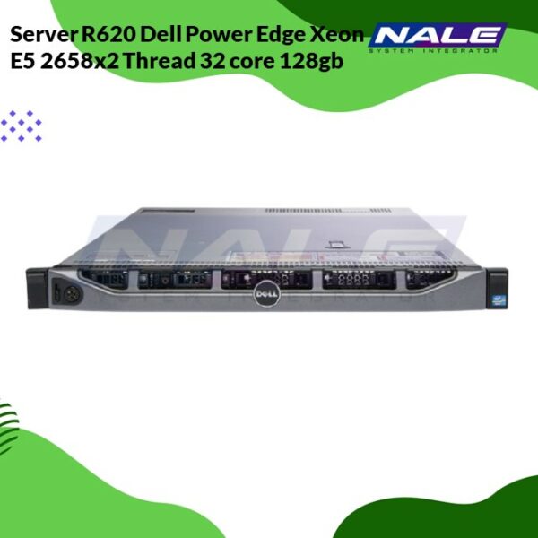 Sewa Server R620 Dell Power Edge Xeon E5 2658×2 16 Core vCPU 32 core 128gb