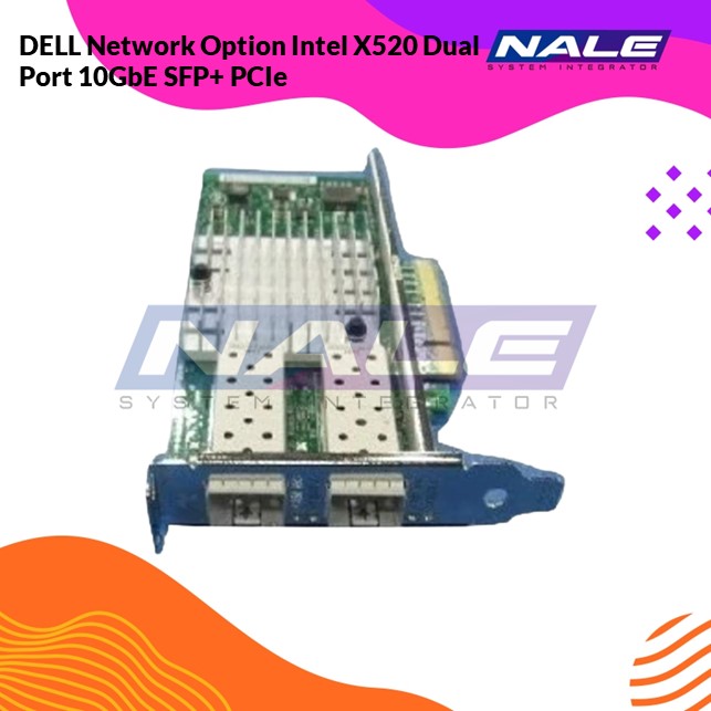 DELL Network Option Intel X520 Dual Port 10GbE SFP+ PCIe