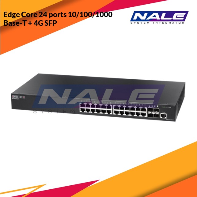 Edge Core 24 ports 10/100/1000Base-T + 4G SFP (ECS2100-28T)