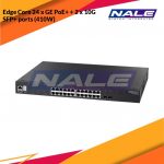 Edge Core 24 x GE PoE+ + 2 x 10G SFP+ ports (410W) (ECS4620-28P)