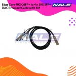 Edge Core 40G QSFP+ to 4 x 10G SFP+ DAC Breakout Cable with 1M (ET6402-10DAC-1M)