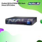 Prolink 3KVA/2700W UPS, Rack-Mount (PRO803ERS)
