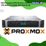 HCI Proxmox CPU 96 core, vCPU 192, RAM 1152GB, SSD SAS 46 TB