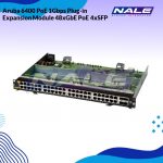 Aruba 6400 PoE 1Gbps Plug-in Expansion Module 48xGbE PoE 4xSFP (R0X40B)