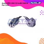 Aruba HPE 2.5M C15 to BS 1363/A Pwr Cord (J9942A)