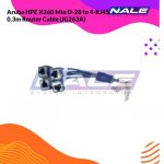 Aruba HPE X260 Min D-28 to 4-RJ45 0.3m Router Cable (JG263A)