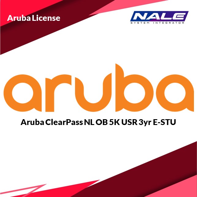 Aruba ClearPass NL OB 5K USR 3yr E-STU