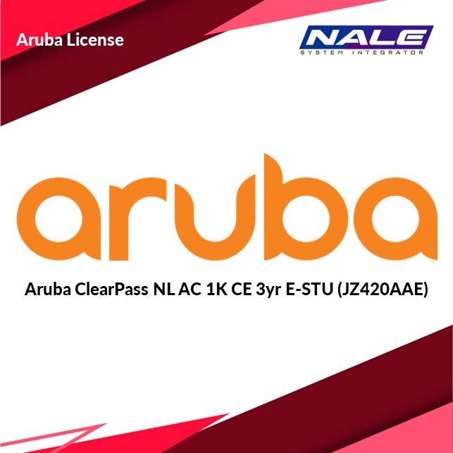 Aruba ClearPass NL AC 1K CE 3yr E-STU (JZ420AAE)