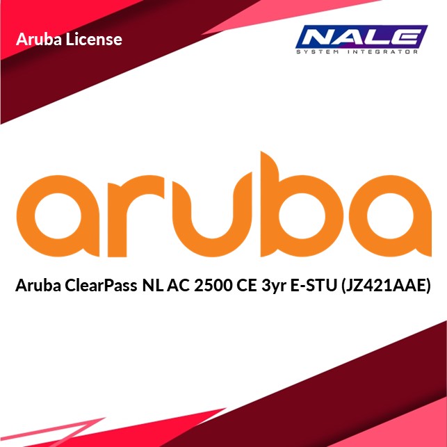 Aruba ClearPass NL AC 2500 CE 3yr E-STU (JZ421AAE)