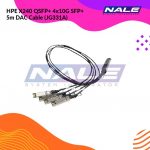 HPE X240 QSFP+ 4x10G SFP+ 5m DAC Cable (JG331A)