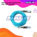 HPE X2A0 100G QSFP28 20m AOC Cable (JL278A)
