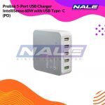 Prolink 5-Port USB Charger IntelliSense 60W with USB Type- C (PD) (PDC56001)
