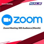 Zoom Meeting 300 Audience Per Month