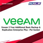 Veeam 2 Year Additional Basic Backup & Replication Enterprise Plus - Per Socket