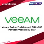 VEEAM  BACKUP FOR MICROSOFT OFFICE 365 PER USER PRODUCTION 3 YEAR