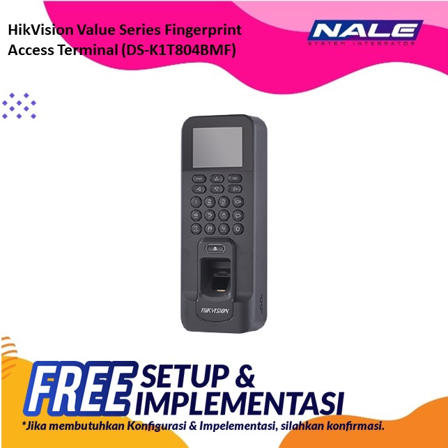 HikVision Value Series Fingerprint Access Terminal (DS-K1T804BMF)