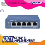 HikVision 4 Port Gigabit Unmanaged POE Switch (DS-3E0505P-E/M)