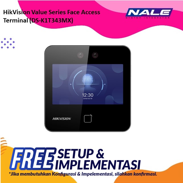 HikVision Value Series Face Access Terminal (DS-K1T343MX)