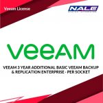 VEEAM 3 YEAR ADDITIONAL BASIC VEEAM BACKUP & REPLICATION ENTERPRISE - PER SOCKET