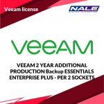 VEEAM 2 YEAR ADDITIONAL PRODUCTION Backup ESSENTIALS ENTERPRISE PLUS - PER 2 SOCKETS