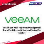 Veeam 1st Year Payment Management Pack For Microsoft System Center Per Socket