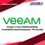 Veeam 1 Year Additional Basic Availability Suite Enterprise - Per Socket