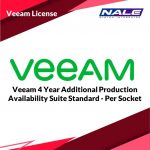 Veeam 4 Year Additional Production Availability Suite Standard - Per Socket