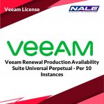 Veeam Renewal Production Availability Suite Universal Perpetual - Per 10 Instances
