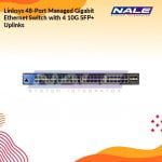 Linksys 48-Port Managed Gigabit Ethernet Switch with 4 10G SFP+ Uplinks
