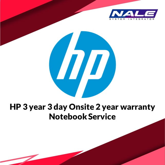 HP 3 year 3 day Onsite 2 year warranty Notebook Service