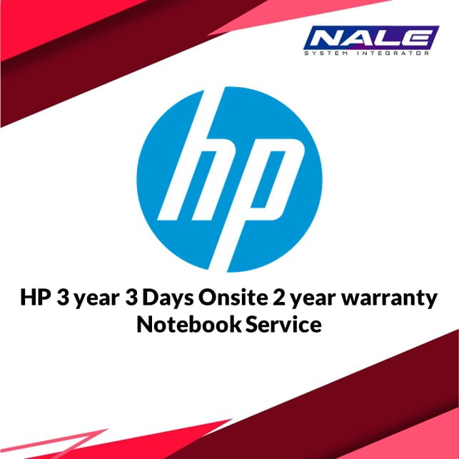 HP 3 year 3 Days Onsite 2 year warranty Notebook Service