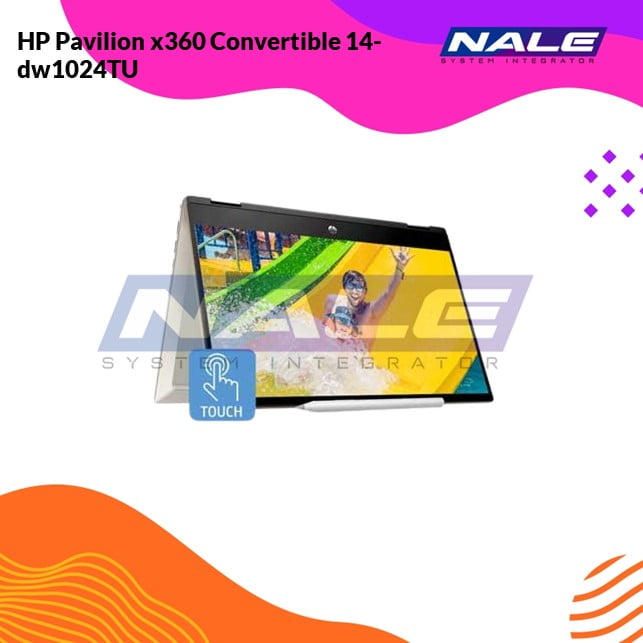 HP Pavilion x360 Convertible 14-dw1024TU (Intel®Core i5-1135G7/2x4GB 3200/512GB SSD)