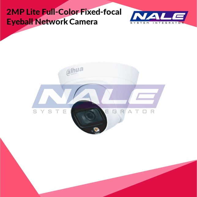 Dahua 2MP Lite Full-Color Fixed-focal Eyeball Network Camera (DH-IPC-HDW1239T1-LED-S5)