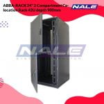 ABBA-RACK 24" 2 Compartment Co-location Rack 42U depth 900mm