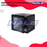 ABBA-RACK 19″ Wallmount Rack Single Door 15U depth 450mm
