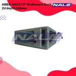 ABBA-RACK 19" Wallmount Rack With Removable Side Panel 2U depth 500mm