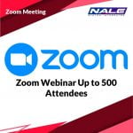 Zoom Webinar Up to 500 Attendees