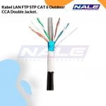 Kabel LAN FTP STP CAT 6 Outdoor CCA Double Jacket.