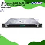 HPE ProLiant DL360 Gen10 4210 1P 16GB, 1.2TB SAS HDD NC 8SFF Server