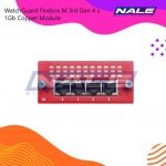 WatchGuard Firebox M 3rd Gen 4 x 1Gb Copper Module
