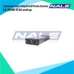 License not required from Junos 12.3X48-D10 and up (SRX5K-SVCS-OFFLOAD-RTU)