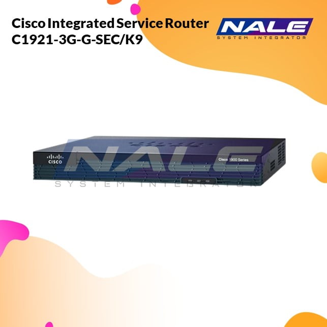 Cisco Integrated Service Router C1921-3G-G-SEC/K9