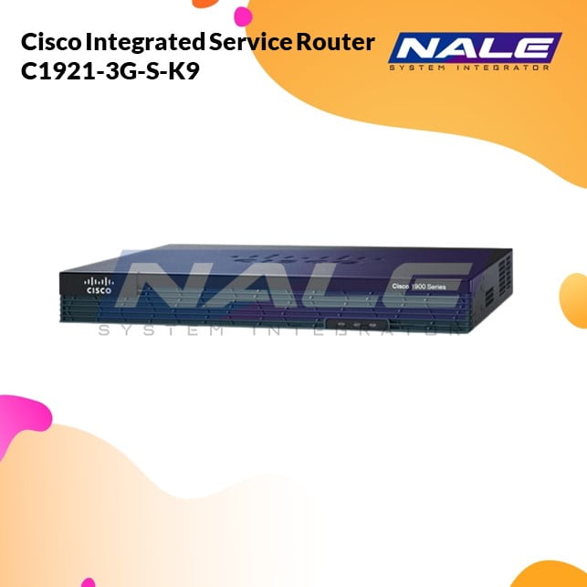 Cisco Integrated Service Router C1921-3G-S-K9